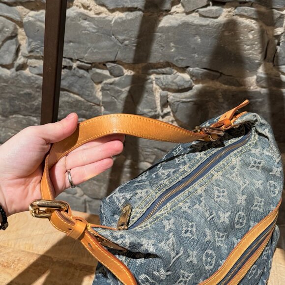 Louis Vuitton Blue Denim Baggy GM Shoulder Bag - Picture 12 of 16